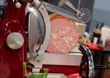 Load image into Gallery viewer, Avantco Backyard pro Vevor Bizerba Hobart Berkel Skyfood Globe Sirman sharp kai food slicer sharpening food processor blades industrial slicer blade sharpening professional shaping sharpening near me new york new jersey