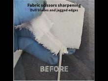 Load and play video in Gallery viewer, SHARPKAI Fabric Sewing Scissors Sharpening
